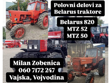 Belarus 820 MTZ 52 50 DELOVI
