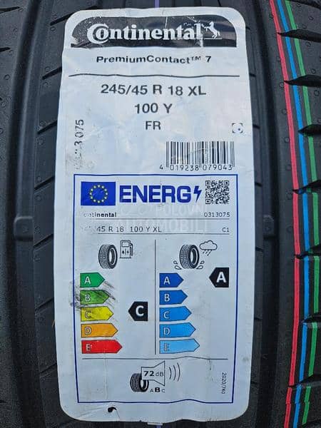 Continental 245/45 R18 Letnja