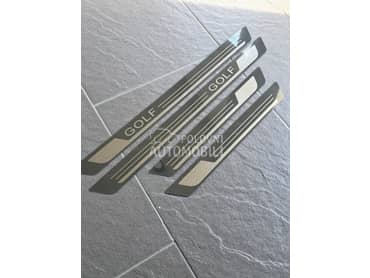 Alu lajsne pragova crne NOVO za Volkswagen Golf 1, Golf 2, Golf 3 ...