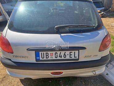 gepek vrata za Peugeot 206