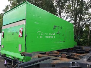 Kofer,furgon 6.2 metra i rampa