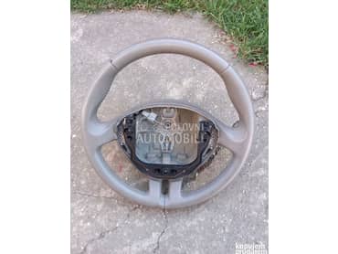 Volan sivi kožni za Renault Clio