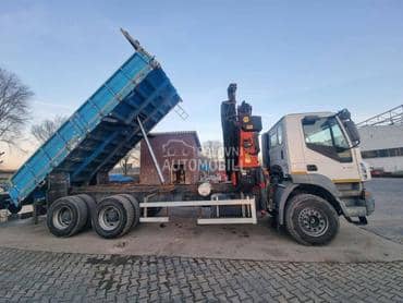 Iveco Tracker Kiper Kran