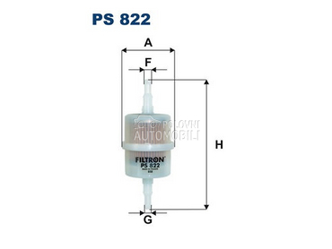 Filter goriva za Suzuki SJ Samurai od 1988. do 1998. god.