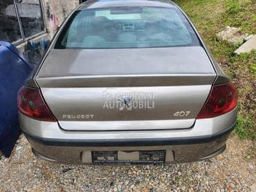 zadnji branik za Peugeot 407 od 2004. do 2012. god.