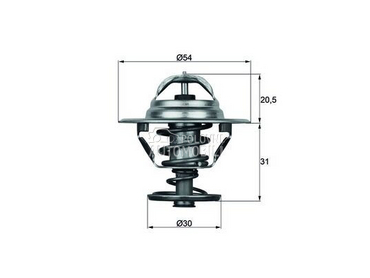 Termostat za Saab 9-3 od 1998. do 2003. god.