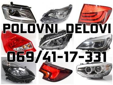 LEVI DESNI FAR - STOP SVETLO za Škoda Rapid od 2007. do 2022. god.