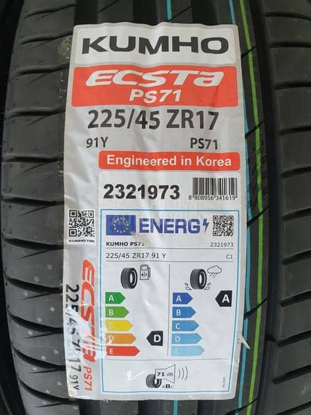 Kumho 225/45 R17 Letnja