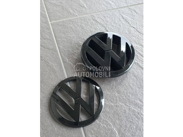 Sjaj crni znakovi GTI NOVO za Volkswagen Golf 5