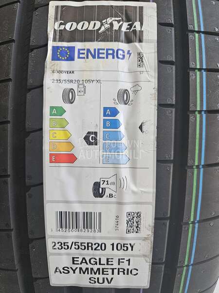 Goodyear 235/55 R20 Letnja
