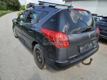 sw gepek staklo za Peugeot 207