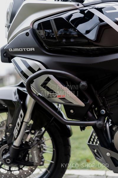 QJMOTOR 600 SX POKLON KOFER