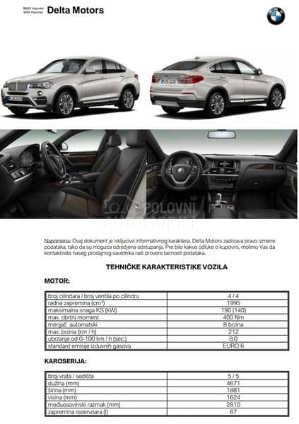BMW X4 xDrive20d xLine