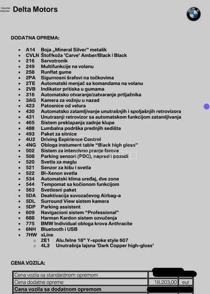 BMW X4 xDrive20d xLine