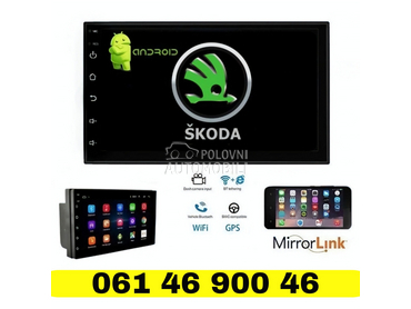 Multimedija Android 4/32GB za Škoda Fabia, Octavia