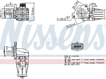EGR Ventil za Volvo S40 od 2004. do 2012. god.