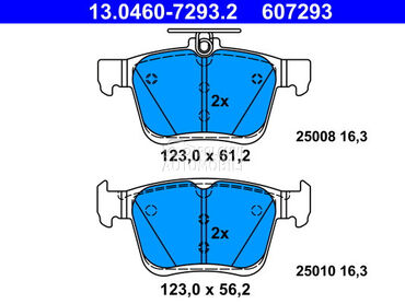 Kocione plocice za Audi A3 od 2003. do 2012. god.