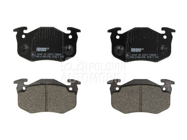 Kocione Plocice FERODO za Renault ZX od 1993. do 1998. god.