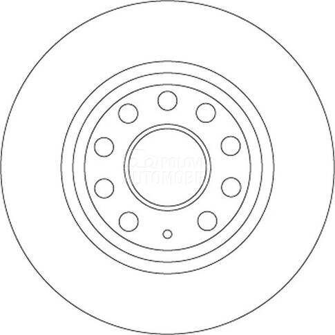 Kocioni disk TRW