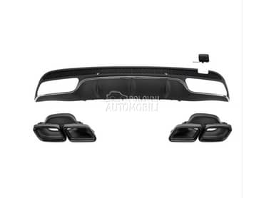 w205 Amg C63 difuzor za Mercedes Benz C 180, C 200, C 220 ...