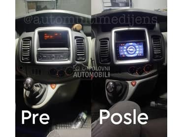 Android Radio Mape Multimedija za Nissan Primastar