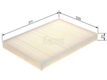 Filter kabine Bosch za Audi e-tron od 2018. do 2020. god.