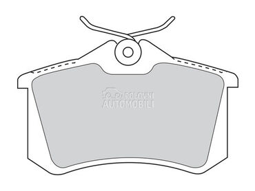Kocione Plocice FERODO za Audi A4 od 2000. do 2004. god.