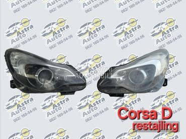 Farovi sa projektorima za Opel Corsa D od 2010. do 2014. god.