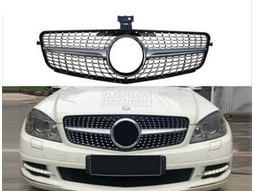 Maska grill diamond w204 za Mercedes Benz C 180, C 200, C 220 ... od 2010. do 2014. god.