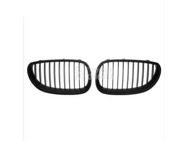 M grill bubrezi maska mat crni za BMW 518, 520, 523 ... od 2003. do 2009. god.