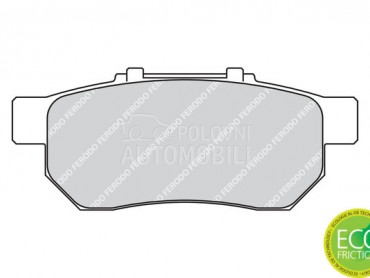 Kocione Plocice FERODO za Honda Civic od 1991. do 1995. god.