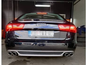 S6difuzor sa nastacima auspuha za Audi A6 od 2010. do 2015. god.
