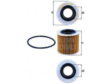 Filter ulja KNECHT za Seat Toledo od 2012. do 2019. god.