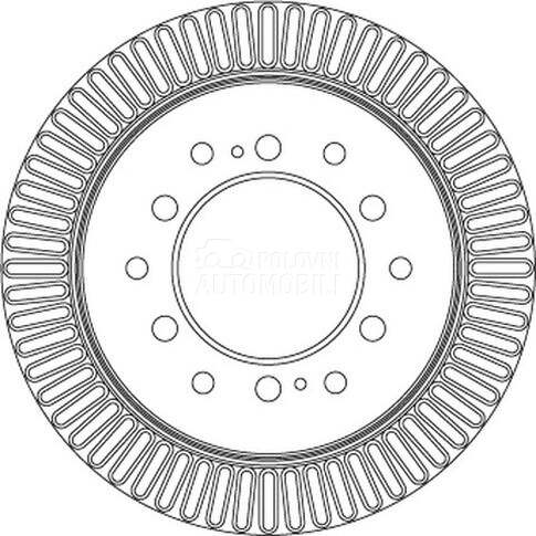 Kocioni disk TRW