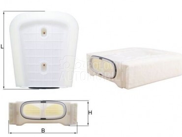 Filter vazduha za Bentley Bentayga od 2015. do 2019. god.