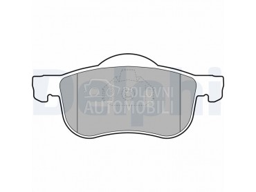 Kocione plocice za Volvo S80 od 1998. do 2006. god.