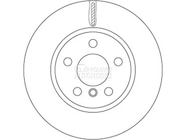 Kočioni disk za BMW X2 od 2017. do 2023. god.