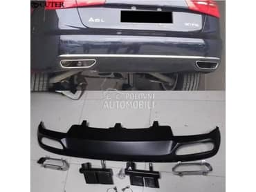 Difuzor A6 c7 izgled A8 D4 W12 za Audi A6 od 2010. do 2015. god.