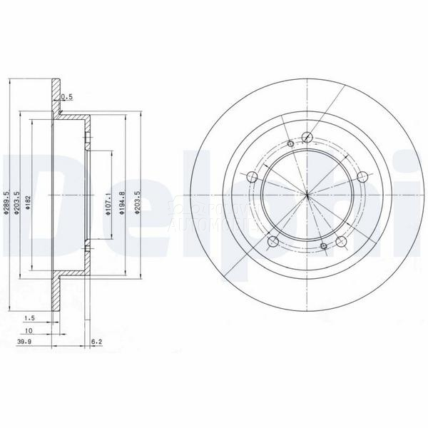 Kocioni disk DELPHI