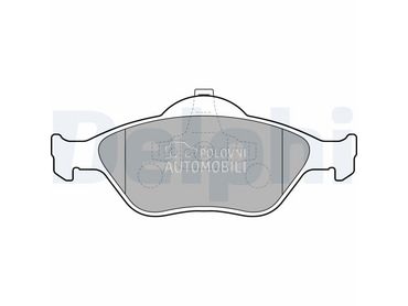 Kocione plocice DELPHI za Ford Ka od 1996. do 2008. god.