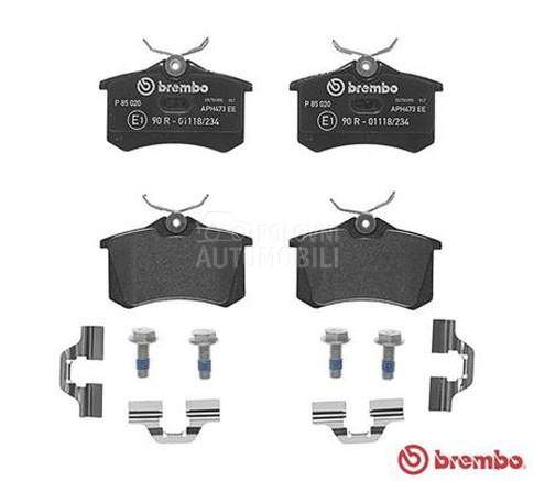 Kocione plocice BREMBO