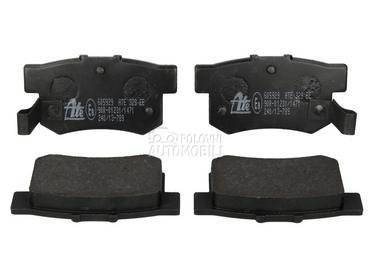 Kocione plocice ATE za Honda Civic od 2000. do 2005. god.