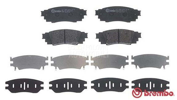 Kocione plocice BREMBO