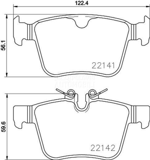Kocione plocice BREMBO