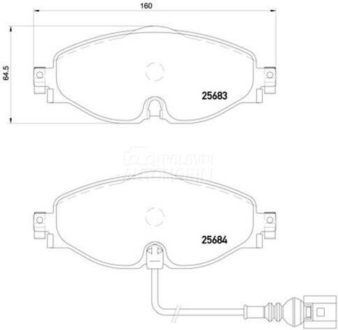 Kocione plocice BREMBO