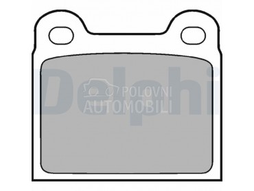 Kocione plocice za Volvo 850 od 1992. do 1997. god.