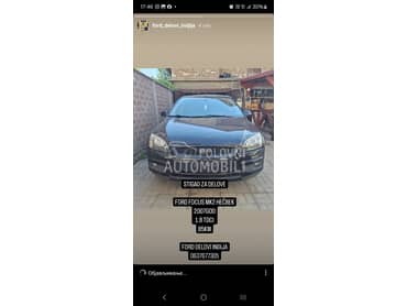 Far crni mk2 focus za Ford Focus od 2004. do 2007. god.