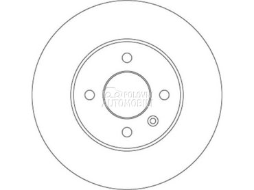 Kocioni disk TRW za Kia Rio od 2005. do 2011. god.
