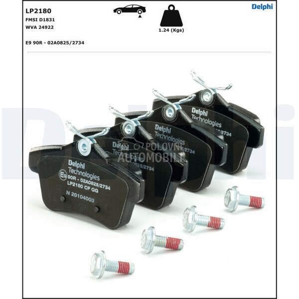 Kocione plocice DELPHI