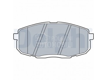 Kocione plocice DELPHI za Hyundai Kona od 2017. do 2023. god.